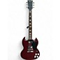Used 2016 Gibson SG Special 2015 Flat Red Solid Body Electric Guitar thumbnail