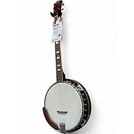 Used Pan 5 String Banjo Natural Banjo