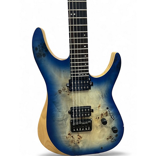 Used Schecter Guitar Research reaper-6 Ocean Blue Burst Solid Body Electric Guitar