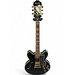 Used Epiphone SHERATON II PRO EBONY Hollow Body Electric Guitar