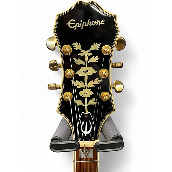 Used Epiphone SHERATON II PRO EBONY Hollow Body Electric Guitar