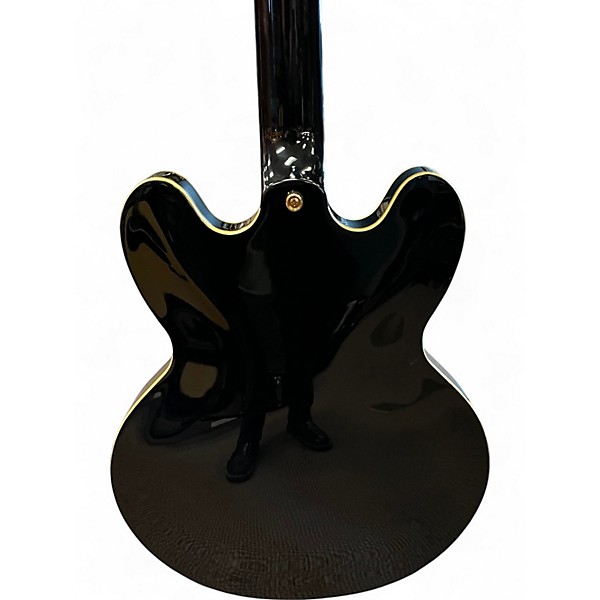 Used Epiphone SHERATON II PRO EBONY Hollow Body Electric Guitar