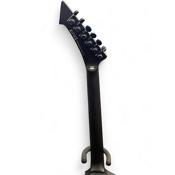 Used Esp Ltd James Hetfield Snakebyte Satin Black Solid Body Electric Guitar