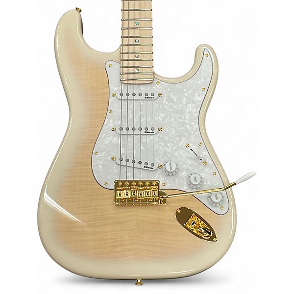 Used Fender Richie Kotzen Telecaster Trans White burst Solid Body Electric Guitar