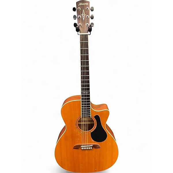 Used Alvarez AG62E Natural Acoustic Electric Guitar