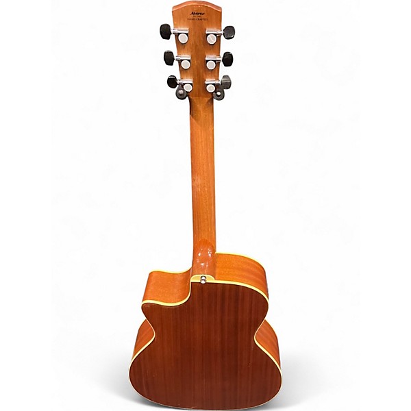 Used Alvarez AG62E Natural Acoustic Electric Guitar