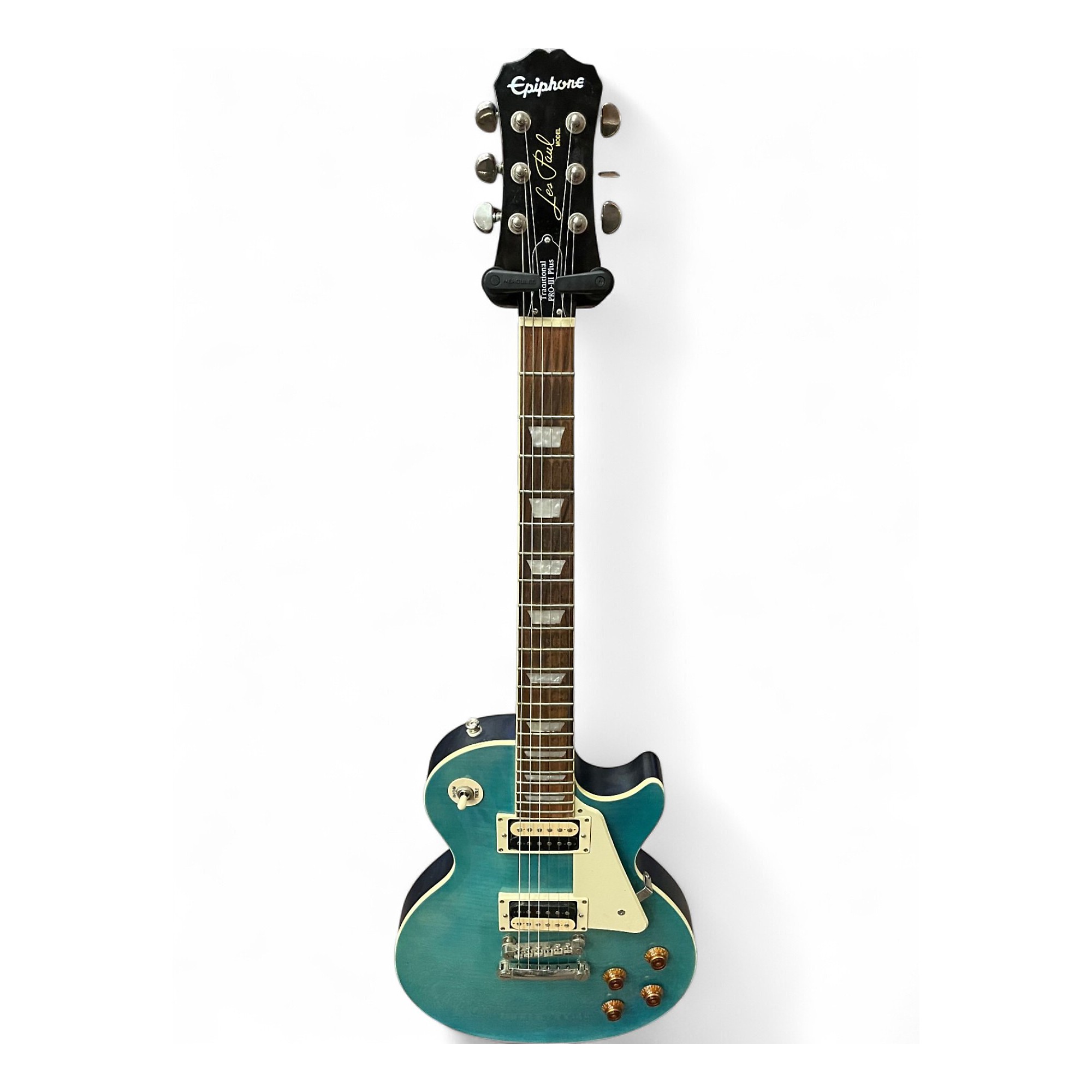 Epiphone LesPaul Traditional Pro Aqua 美品 Used Epiphone Les Paul Traditional PRO III Plus Ocean Blue