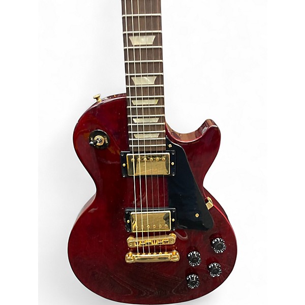Used 2008 Gibson Les Paul Studio Wine Red Solid Body Electric Guitar