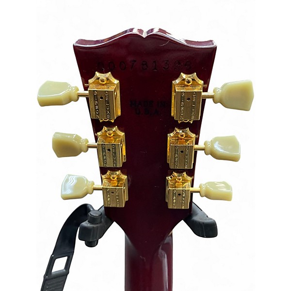 Used 2008 Gibson Les Paul Studio Wine Red Solid Body Electric Guitar