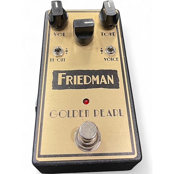 Used Friedman Golden Pearl Overdrive Effect Pedal | Guitar