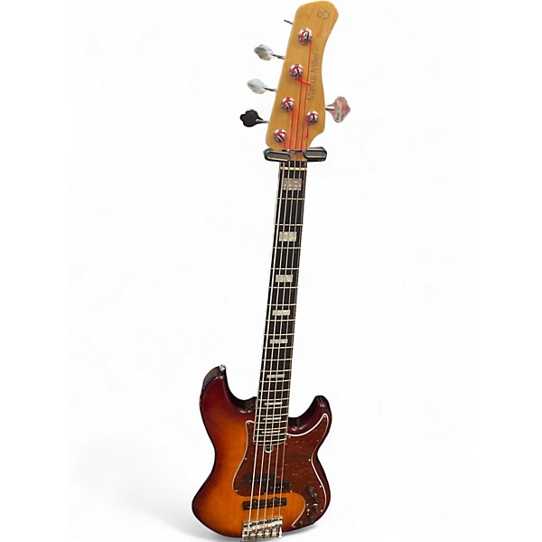 Used Sire Marcus Miller P7 Alder 5 String Tobacco Burst Electric Bass Guitar