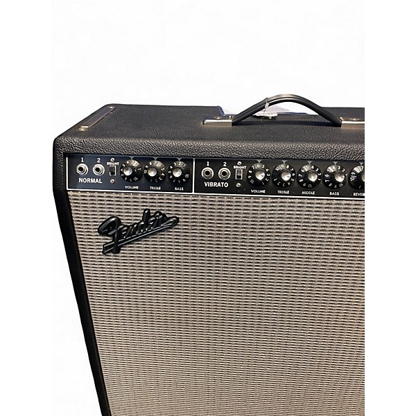 Used Fender 1965 Reissue Super Reverb 45W 4x10 Tube Guitar Combo Amp