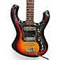Vintage 1960s Sekova Big Horn Tobacco Burst Solid Body Electric Guitar