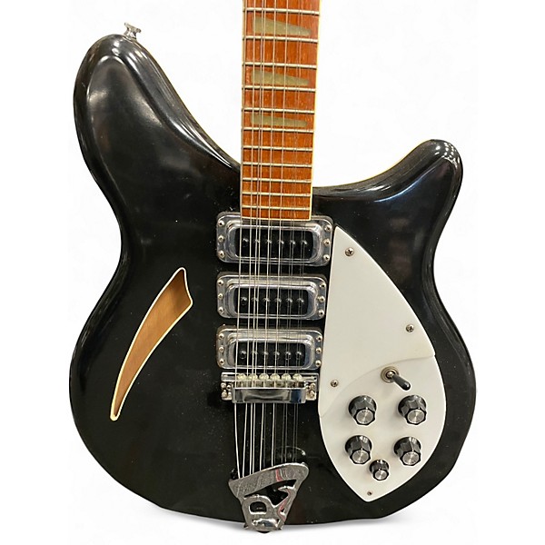 Vintage 1981 Rickenbacker 370/12 Jetglo Hollow Body Electric Guitar