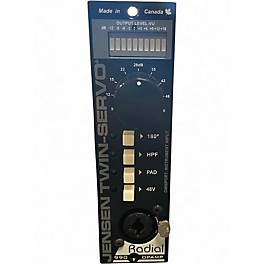 Used Radial Engineering Jensen-Twin Servo Preamp Rack Equipment