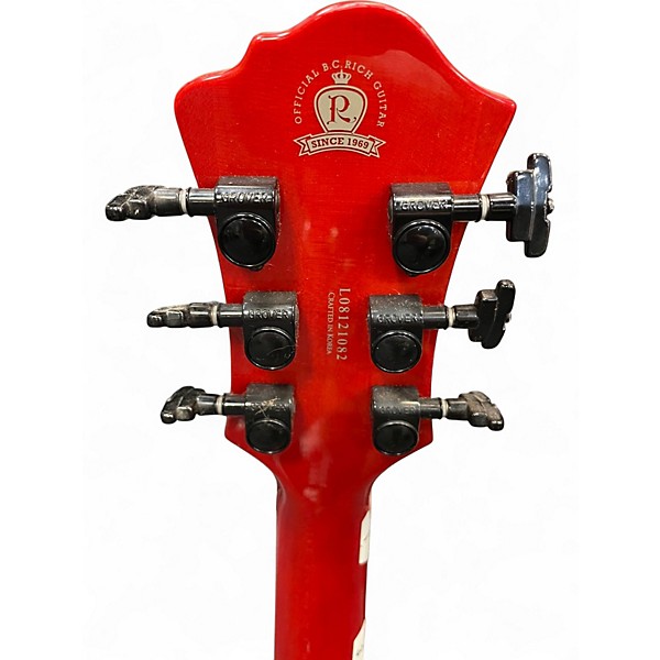 Used B.C. Rich Mockingbird ST Amber Solid Body Electric Guitar