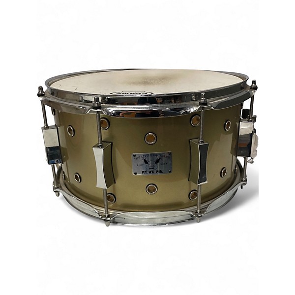 Used Pork Pie 7X13 Little Squealer Snare Gold Drum