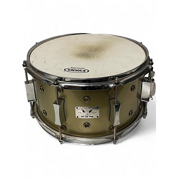 Used Pork Pie 7X13 Little Squealer Snare Gold Drum