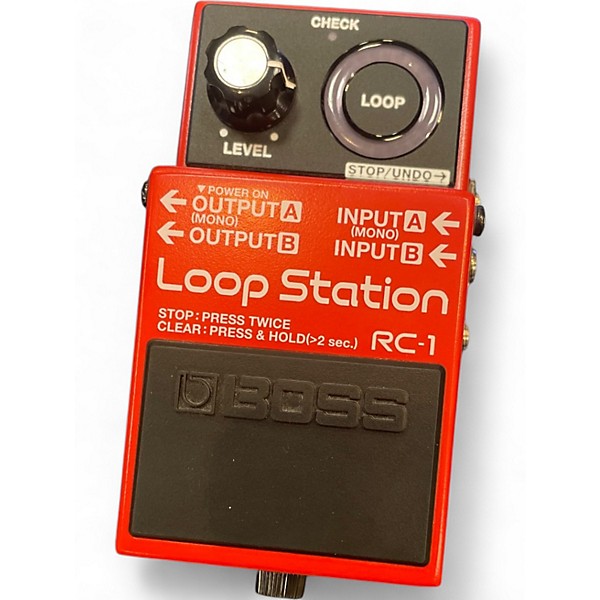 Used BOSS RC1 Loop Station Pedal