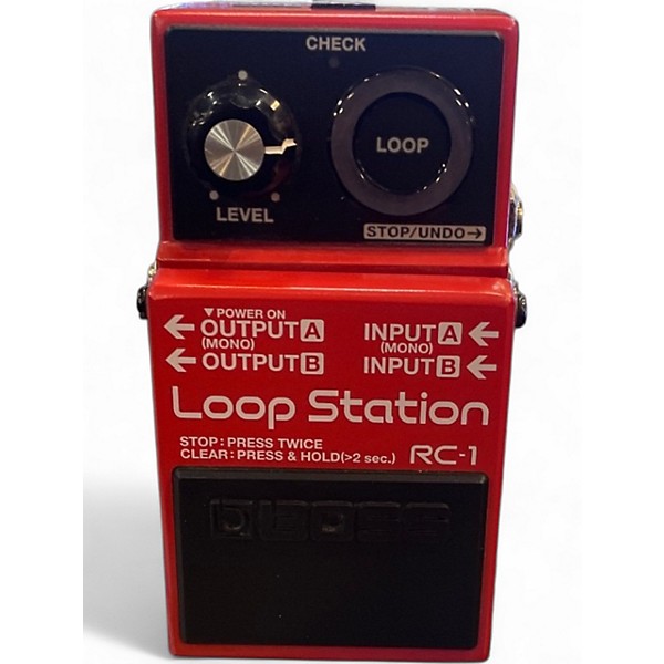 Used BOSS RC1 Loop Station Pedal