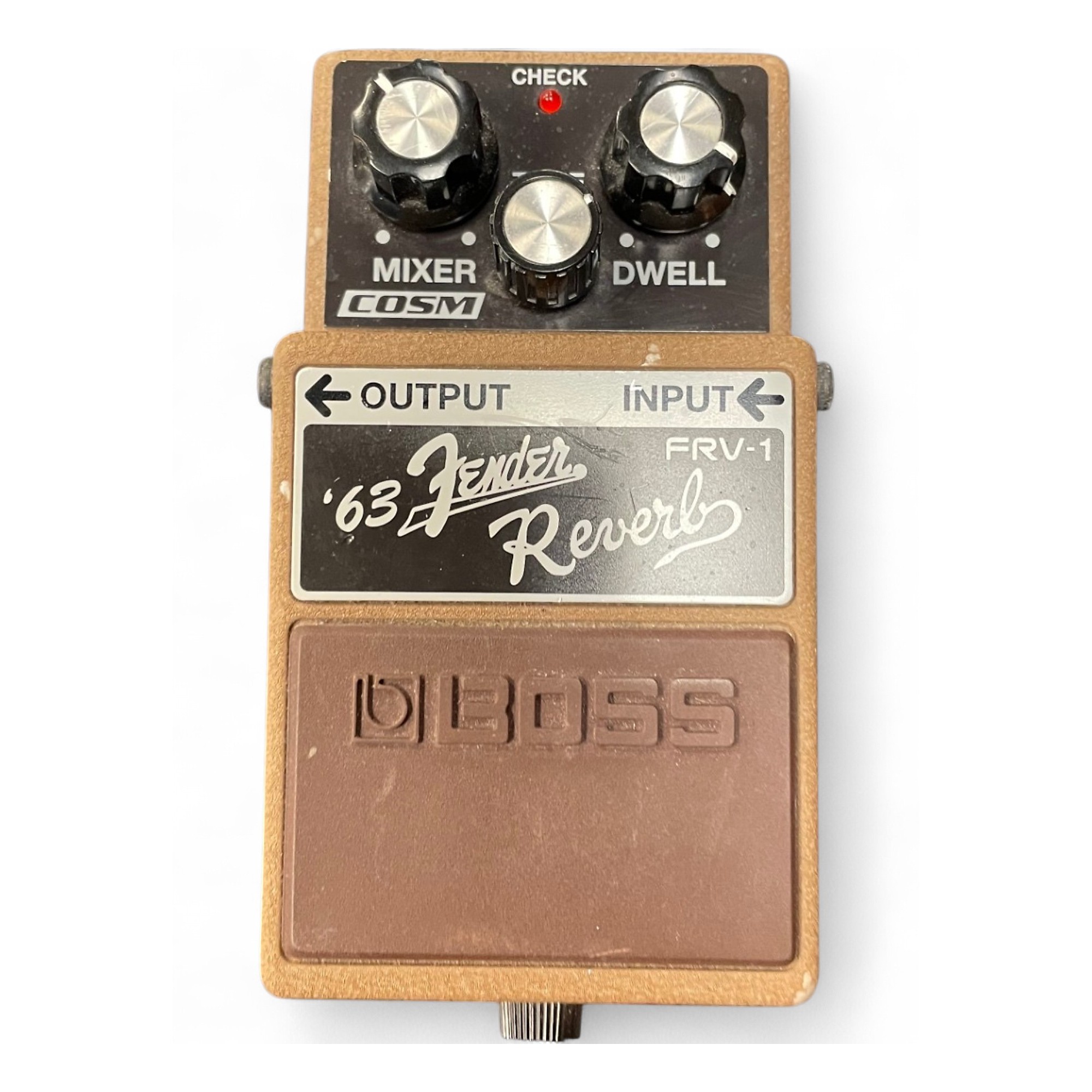 ギター BOSS FRV-1 '63 Fender Reverb Boss FRV-1 63 Fender Reverb Pedal | Sweetwater