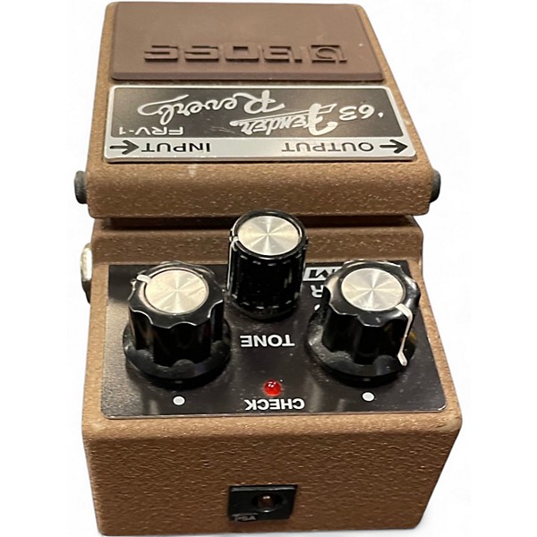 Used BOSS FRV1 Fender 63 Reverb Effect Pedal | Guitar Center