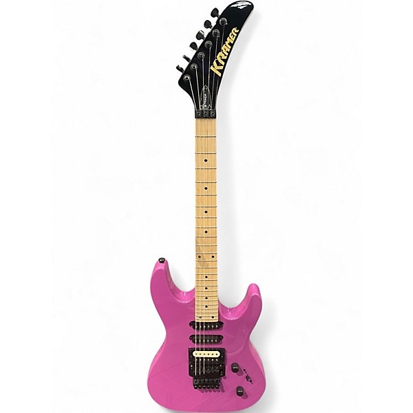 Used Kramer Striker Custom Purple Solid Body Electric Guitar