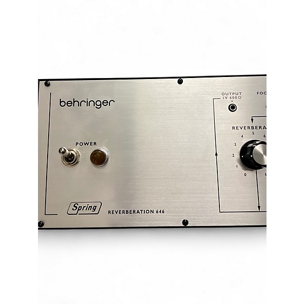 Used Behringer Reverberation 646 Effects Processor