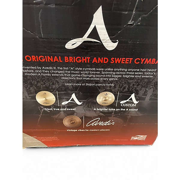 Used Zildjian 20in A Custom Cymbal pack Cymbal