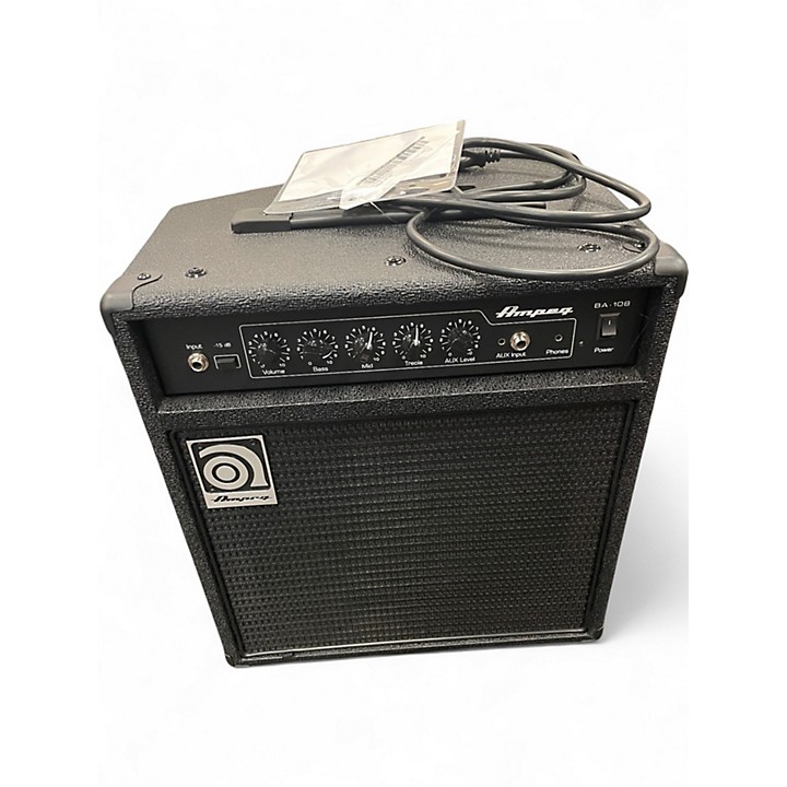 ベース Ampeg BA-108 Ampeg BA-108 v2 Combo Practice Bass Guitar Amplifier - 25