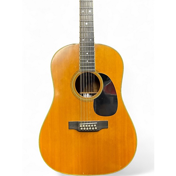 Vintage 1974 Martin d35 12 string Natural 12 String Acoustic Electric Guitar
