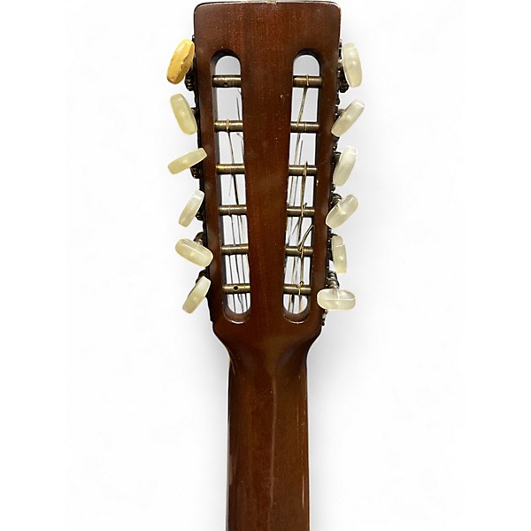 Vintage 1974 Martin d35 12 string Natural 12 String Acoustic Electric Guitar