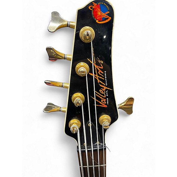 Used 1990s Valley Arts CALIFORNIA PRO Blue Electric Bass Guitar