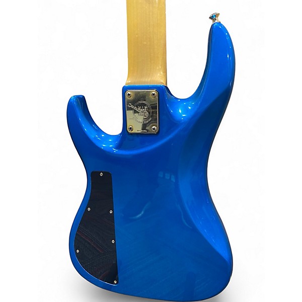 Used 1990s Valley Arts CALIFORNIA PRO Blue Electric Bass Guitar