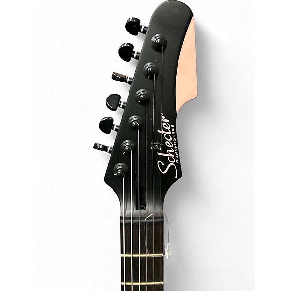 Used Schecter Machine Gun Kelly PT Satin Black Solid Body Electric Guitar