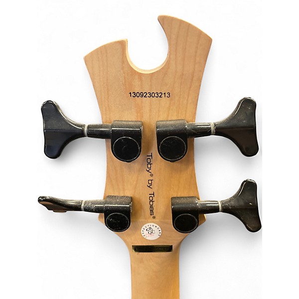 Used Tobias Toby IV Black Electric Bass Guitar