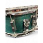 Used Ludwig 14X5.5 Classic Maple blue shadow Drum