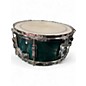 Used Ludwig 14X5.5 Classic Maple blue shadow Drum