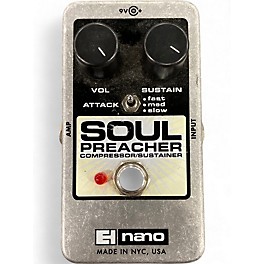 Used Electro-Harmonix Soul Preacher Nano Compressor / Sustainer Effect Pedal