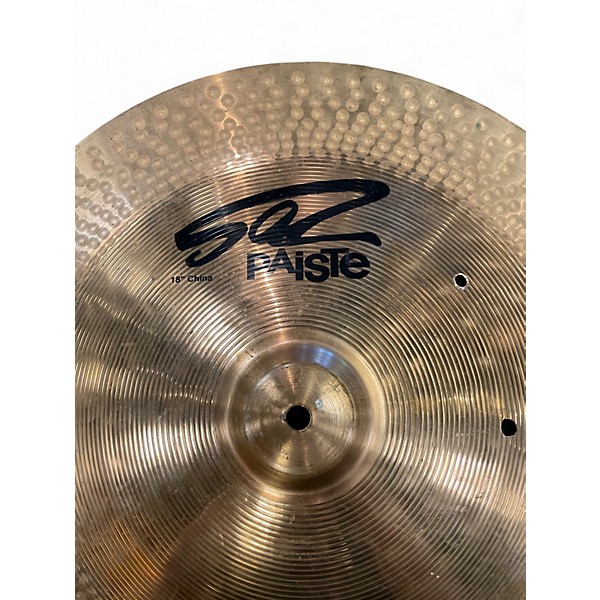 Used Paiste 18in 502 CHINA Cymbal