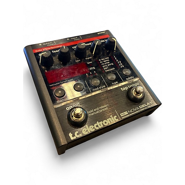 Used TC Electronic ND1 Nova Delay Effect Pedal | Guitar Center