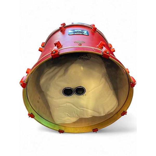 Used PDP by DW 4 Piece Pacific Drums and Percussion Red natural Matte Drum Kit