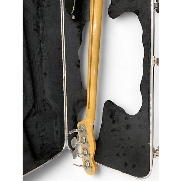 Vintage 1974 Fender 1974 Telecaster Bass Black Electric Bass Guitar