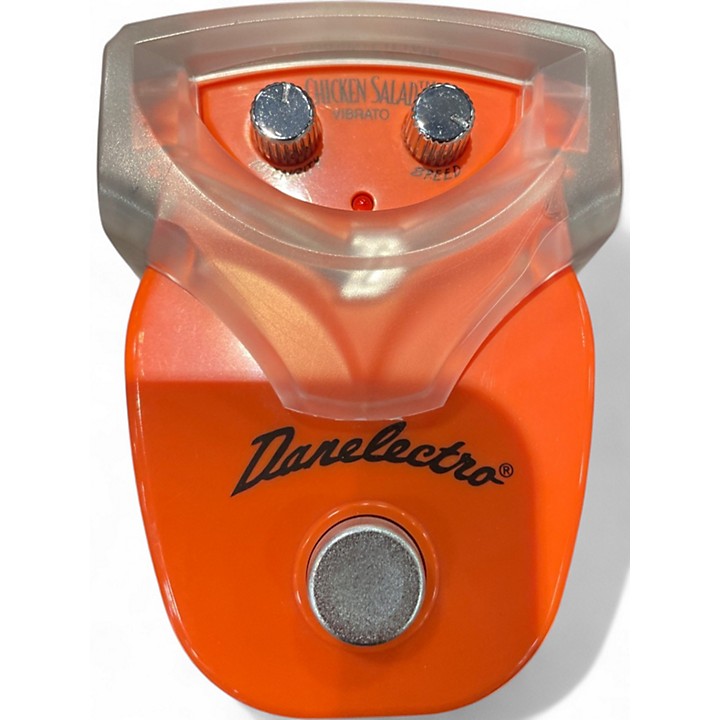 Danelectro Chicken Salad™ Vibrato dj-15 Used Danelectro DJ15 Chicken Salad Vibrato Effect Pedal