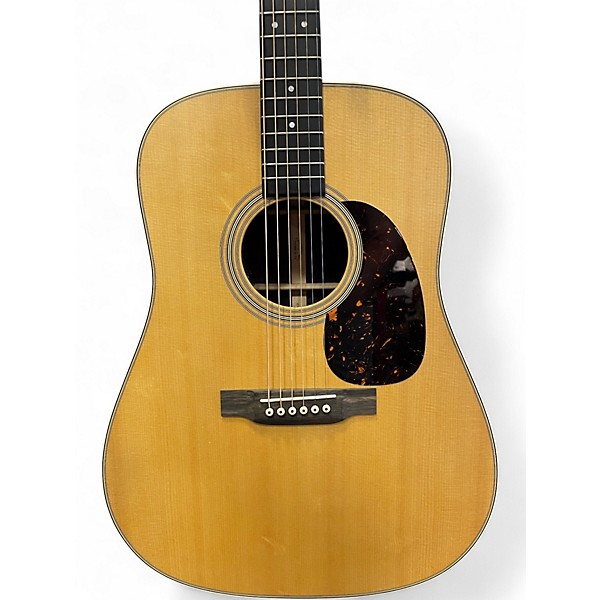 Used Martin D28E Natural Acoustic Electric Guitar