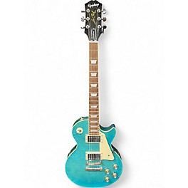 Used Epiphone Les Paul Standard Blue Solid Body Electric Guitar