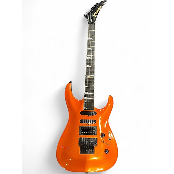 Used Kramer SM-1 ORANGE CRUSH Solid Body Electric Guitar