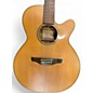 Used Takamine EG40C Natural Acoustic Electric Guitar