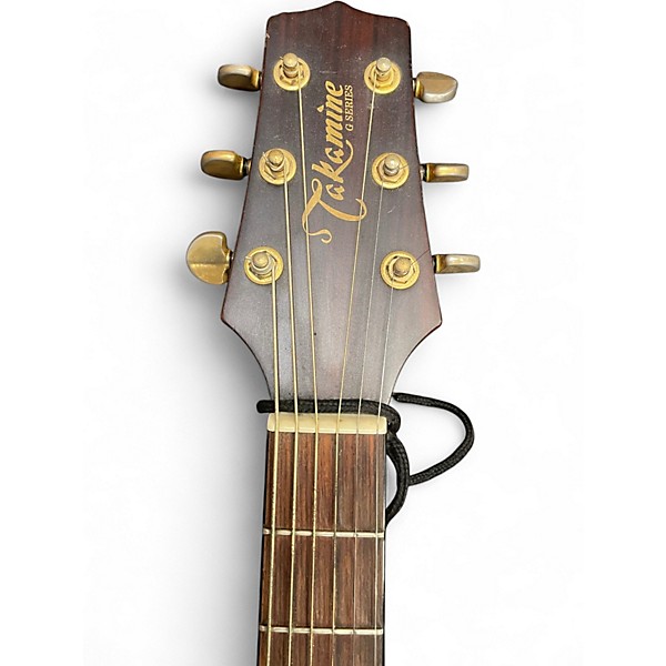 Used Takamine EG40C Natural Acoustic Electric Guitar
