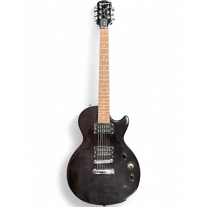 Used Epiphone Les Paul Special II Trans Black Solid Body